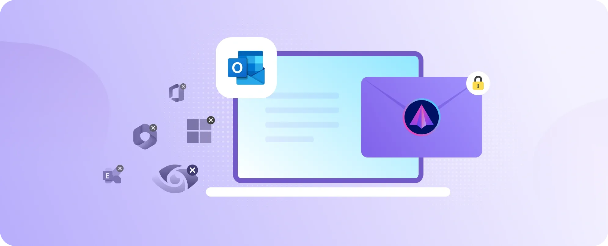 How to encrypt Outlook email without microsoft 365 or Purview blog header
