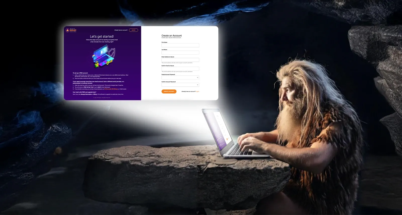 SME is so easy to use that cavemen can use them